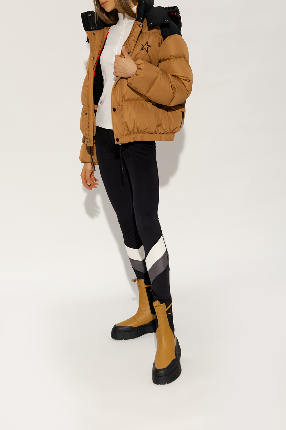 SchaferandweinerShops KR - Brown 'Mayze Stack Chelsea Casual